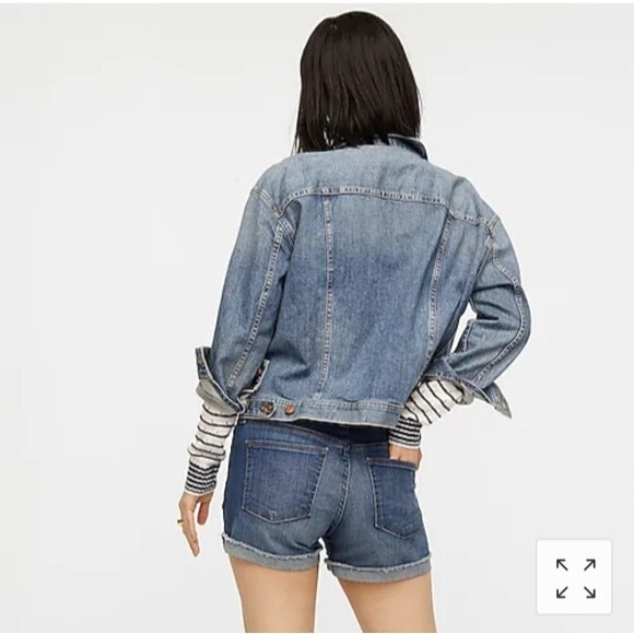 J.Crew denim jean cut off short Size 27 - Picture 7 of 7
